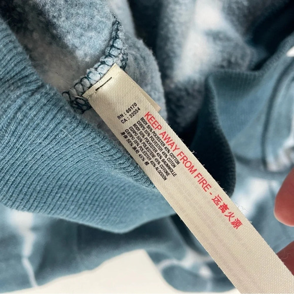 FP Free People Movement Believer Tie Dye Hoodie Ozark Mist Combo - Picture 4 of 7